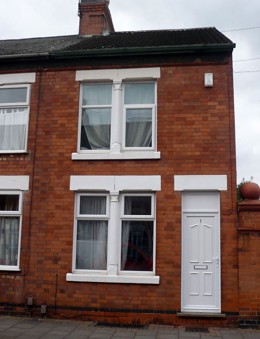 Exterior of 1 George Street, Loughborough | House for 4 students