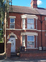 Exterior of 13 Radmoor Road, Loughborough