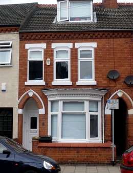 Exterior of 17 Fearon Street, Loughborough | House for 5 students